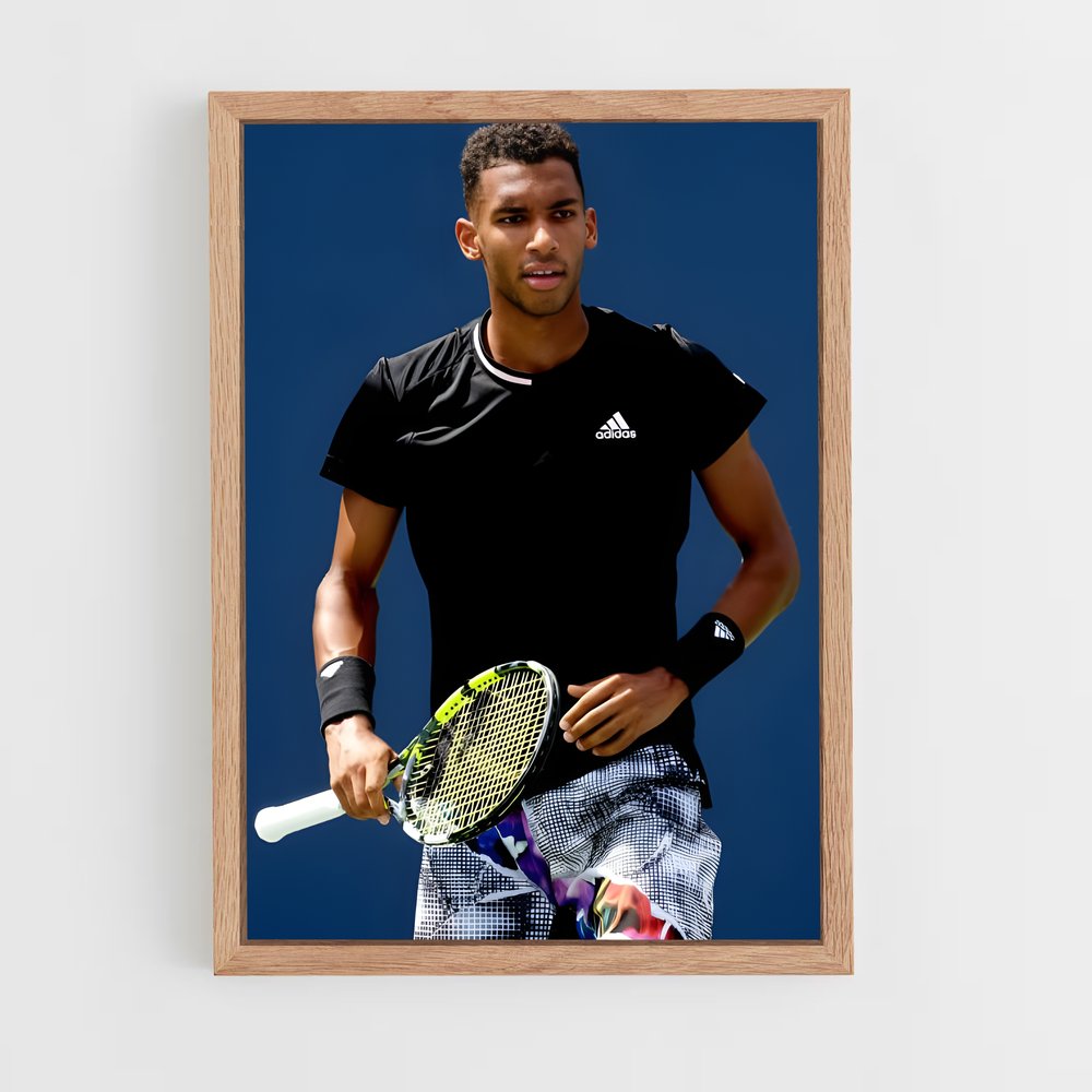 Poster Felix Auger-aliassime – affiche Tennis (vue 4)